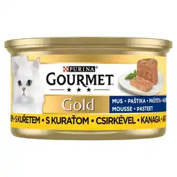Auchan Gourmet Gold Karma dla kotów mus z kurczakiem 85 g oferta