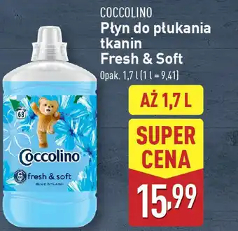 ALDI COCCOLINO Płyn do płukania tkanin Fresh & Soft oferta