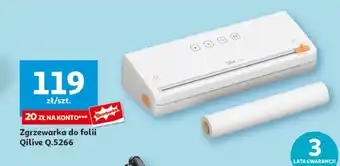 Auchan Zgrzewarka do folii Qilive oferta