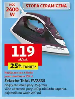 Auchan Żelazko Tefal oferta