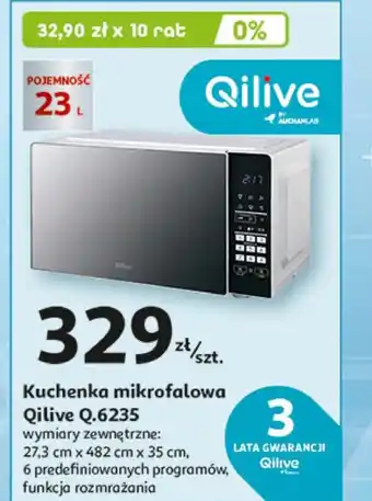 Auchan Kuchenka mikrofalowa Qilive oferta