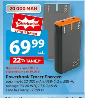 Auchan Powerbank Tracer oferta