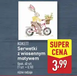 ALDI KOKETT Serwetki z wiosennym motywem oferta