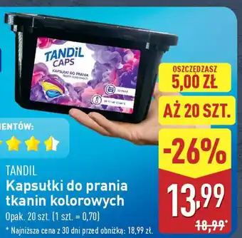 ALDI TANDIL Kapsułki do prania tkanin kolorowych oferta