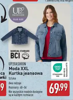 ALDI UP2FASHION Moda XXL Kurtka jeansowa oferta