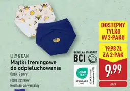 ALDI LILY & DAN Majtki treningowe do odpieluchowania oferta