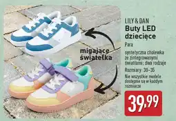 ALDI LILY & DAN Buty LED dziecięce oferta