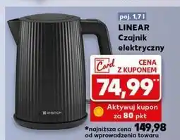 Kaufland Czajnik elektryczny 1.7 l czarny Linear oferta