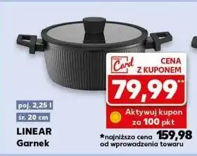 Kaufland Garnek 20 cm Linear oferta