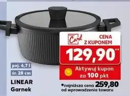 Kaufland Garnek linear 28 cm Ambition oferta