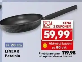 Kaufland Patelnia linear 28 cm Ambition oferta