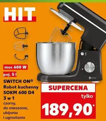 Kaufland Robot kuchenny sokm 600 d4 Switch On oferta