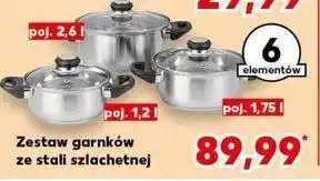 Kaufland Zestaw garnków oferta