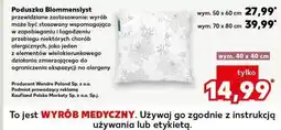 Kaufland Poduszka blommenslyst 70 x 80 cm Wendre oferta