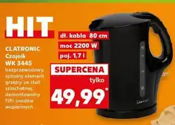 Kaufland Czajnik wk3445 Clatronic oferta