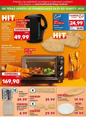 Kaufland Piekarnik mini mo-a0201 Switch On oferta