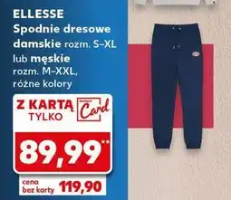 Kaufland Spodnie dresowe męskie m-xxl Ellesse oferta