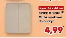 Kaufland Mata do naczyń 44 x 36 cm Spice&Soul oferta