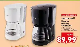 Kaufland Ekspres do kawy cm-h0201 biały Switch On oferta