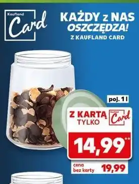 Kaufland Słoik szklany 1 l oferta