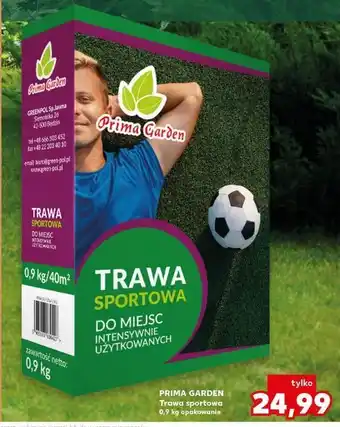 Kaufland Trawa sportowa Prima Garden oferta