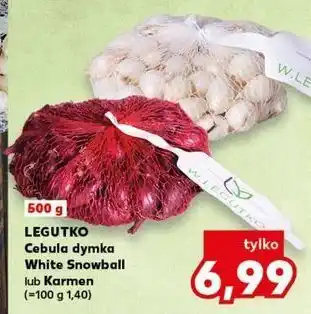 Kaufland Cebula dymka biała W. Legutko oferta