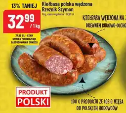 Polomarket Kiełbasa polska wędzona Rzeźnik Szymon oferta