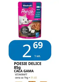 E.Leclerc Dorsz w sosie Vitakraft Poesie Deli Sauce oferta