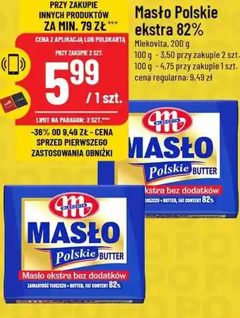 Polomarket Masło Polskie 82% oferta