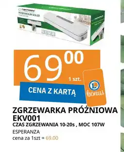 E.Leclerc Zgrzewarka ekv001 Esperanza oferta