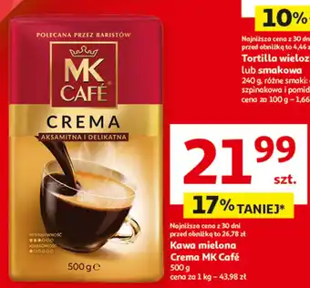 Auchan Kawa Mk Cafe Crema oferta