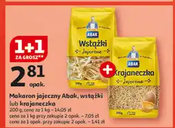 Auchan Makaron krajaneczka Abak oferta