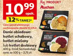 Auchan Kotlet drobiowy Auchan oferta