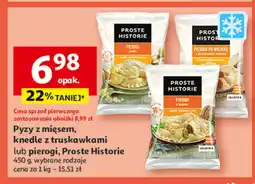 Auchan Pierogi z mięsem Iglotex Proste Historie oferta