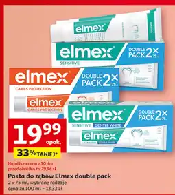 Auchan Pasta do zębów whitening Elmex Sensitive oferta