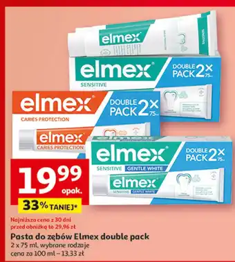 Auchan Pasta do zębów whitening Elmex Sensitive oferta