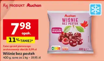 Auchan Wiśnie bez pestek Auchan oferta