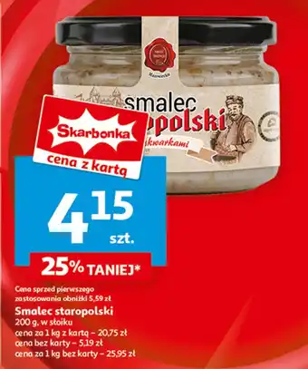 Auchan Smalec staropolski ze skwarkami Agro-Top oferta