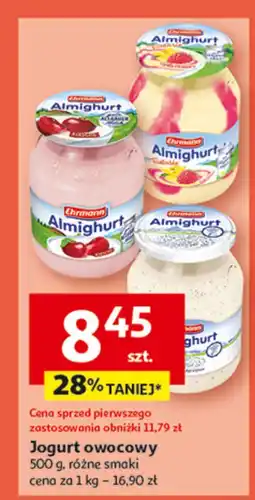 Auchan Jogurt naturalny Ehrmann Almighurt oferta