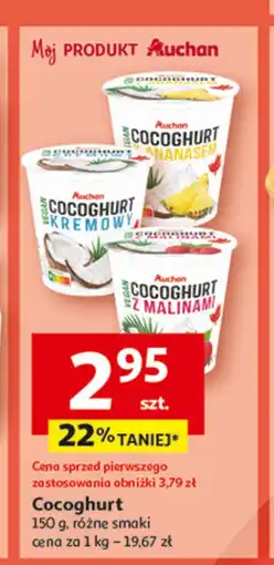 Auchan Cocoghurt z ananasem Auchan Różnorodne (Logo Czerwone) oferta