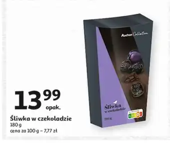 Auchan Śliwki w czekoladzie Auchan Collection oferta