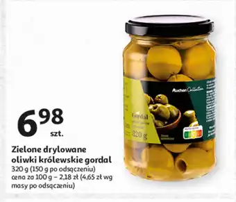 Auchan Oliwki zielone drylowane Auchan Collection oferta