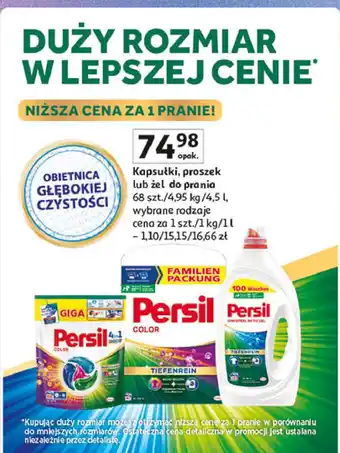 Auchan Żel do prania Persil Color Gel oferta