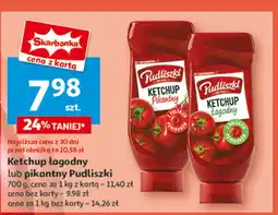 Auchan Ketchup pikantny Pudliszki oferta