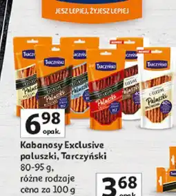 Auchan Kabanosy chilli Tarczyński Exclusive oferta