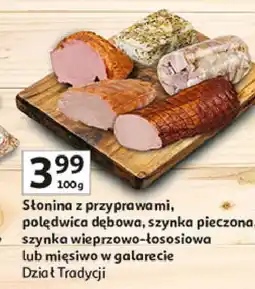 Auchan Słonina z przyprawami oferta