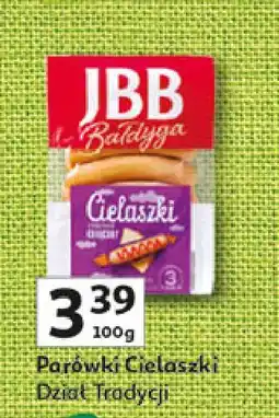 Auchan Parówki cielaszki Jbb Bałdyga oferta