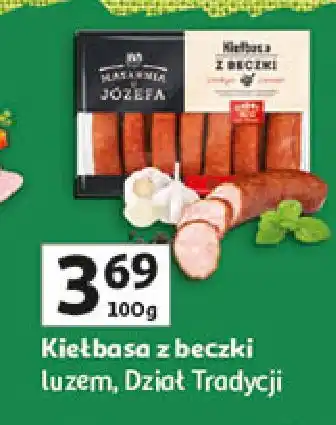 Auchan Kiełbasa z beczki Jbb Bałdyga oferta