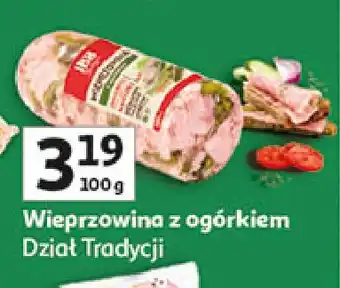 Auchan Wieprzowina z ogórkiem Jbb Bałdyga oferta