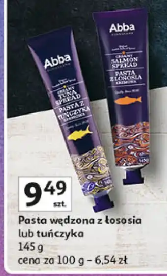 Auchan Pasta z łososia Abba oferta